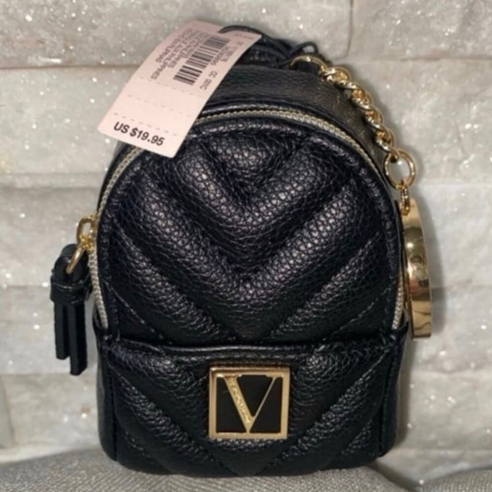 Victoria's Secret 2021 Mini Backpack Keychain Set - Picture 4 of 7